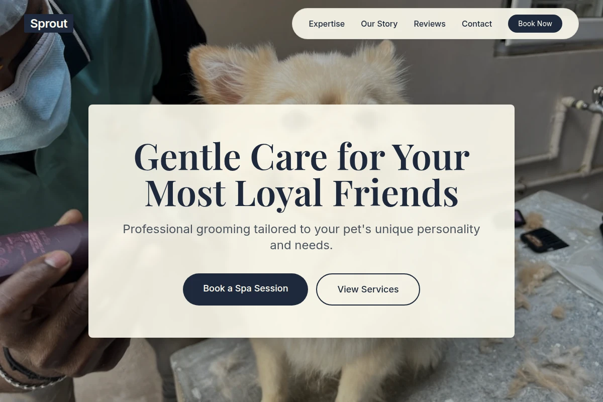 Sprout Pet Grooming