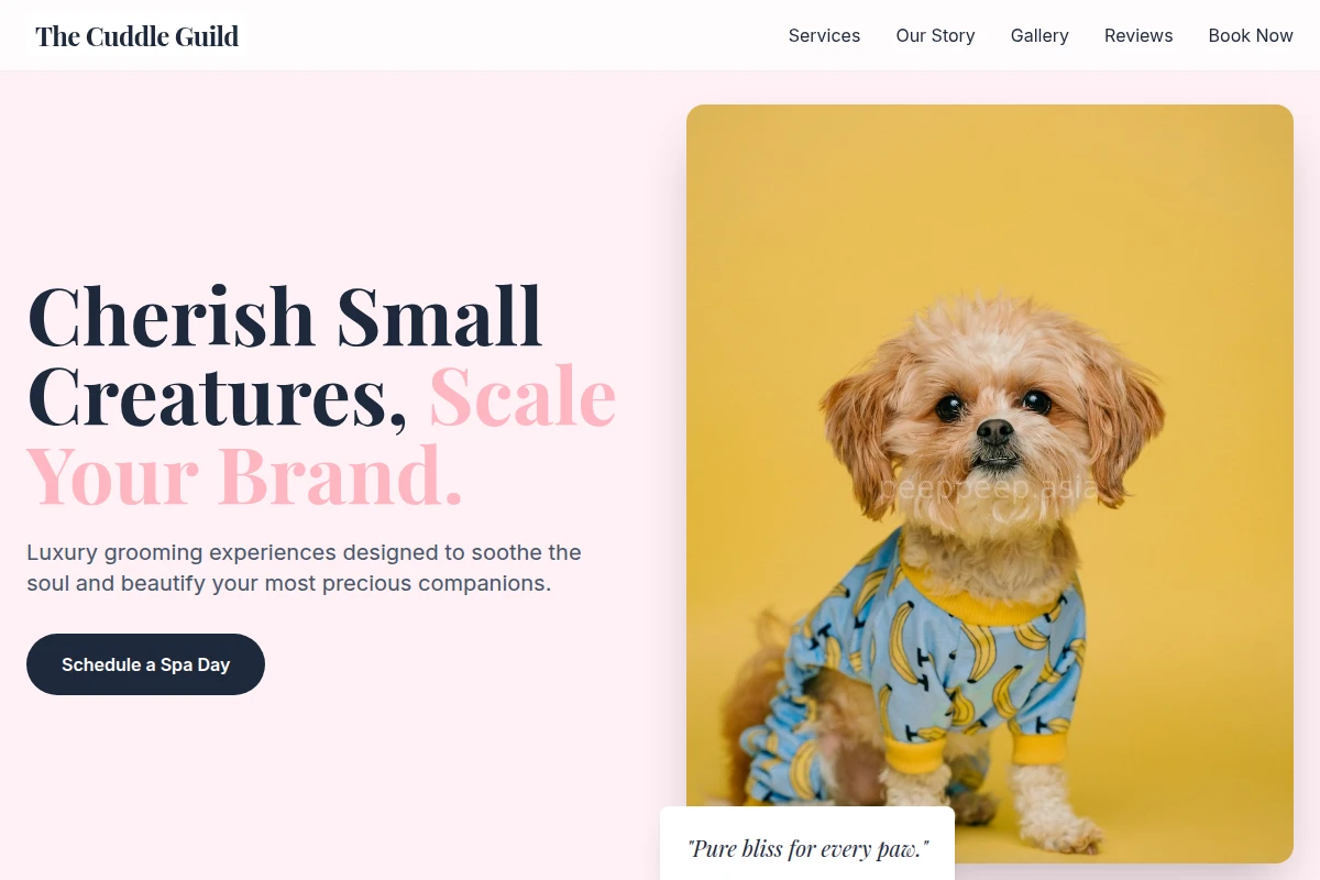 Bath Pet Grooming