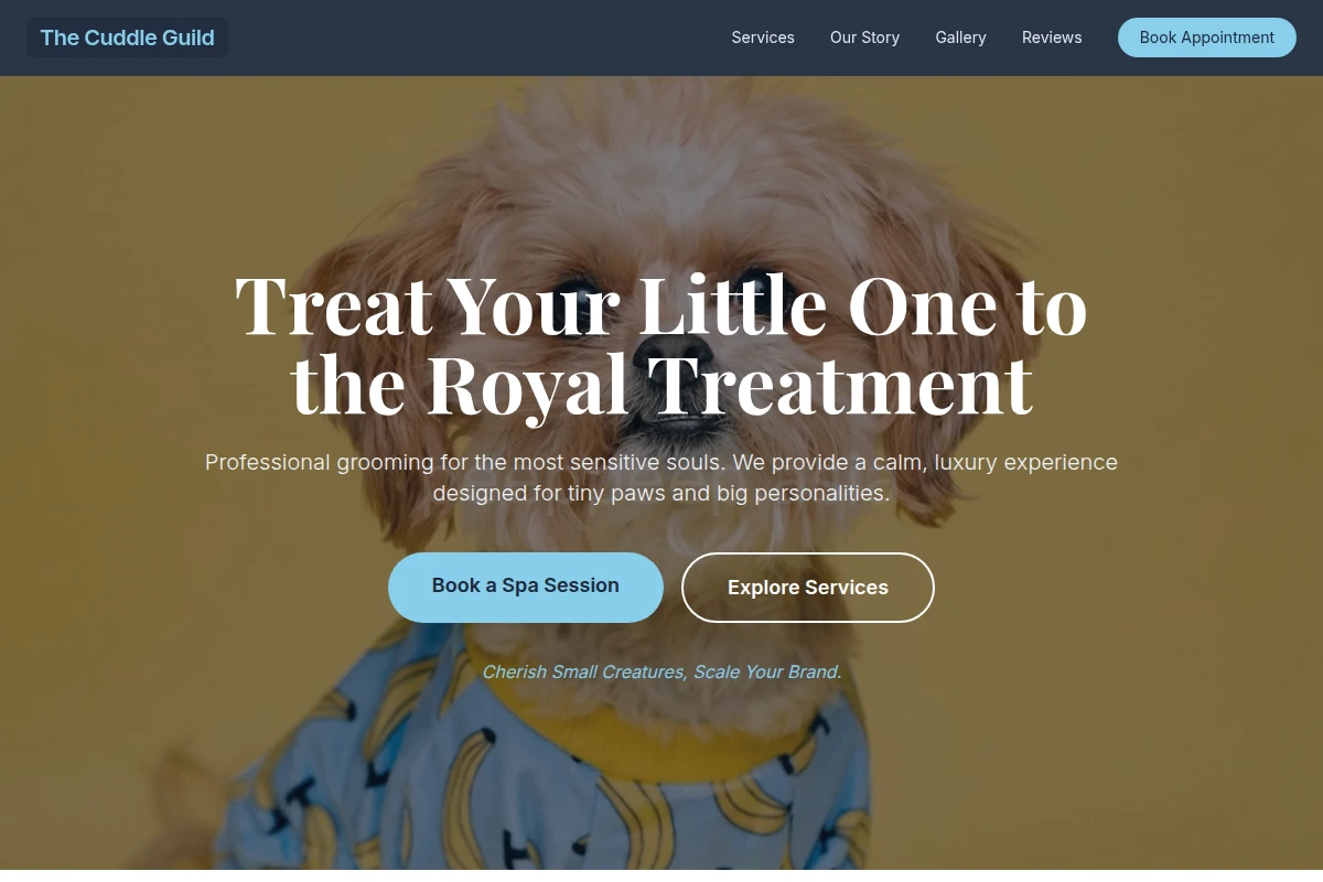Puppy Pet Grooming