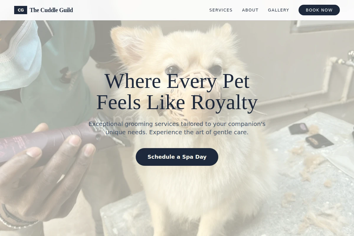 Grooming Pet Grooming