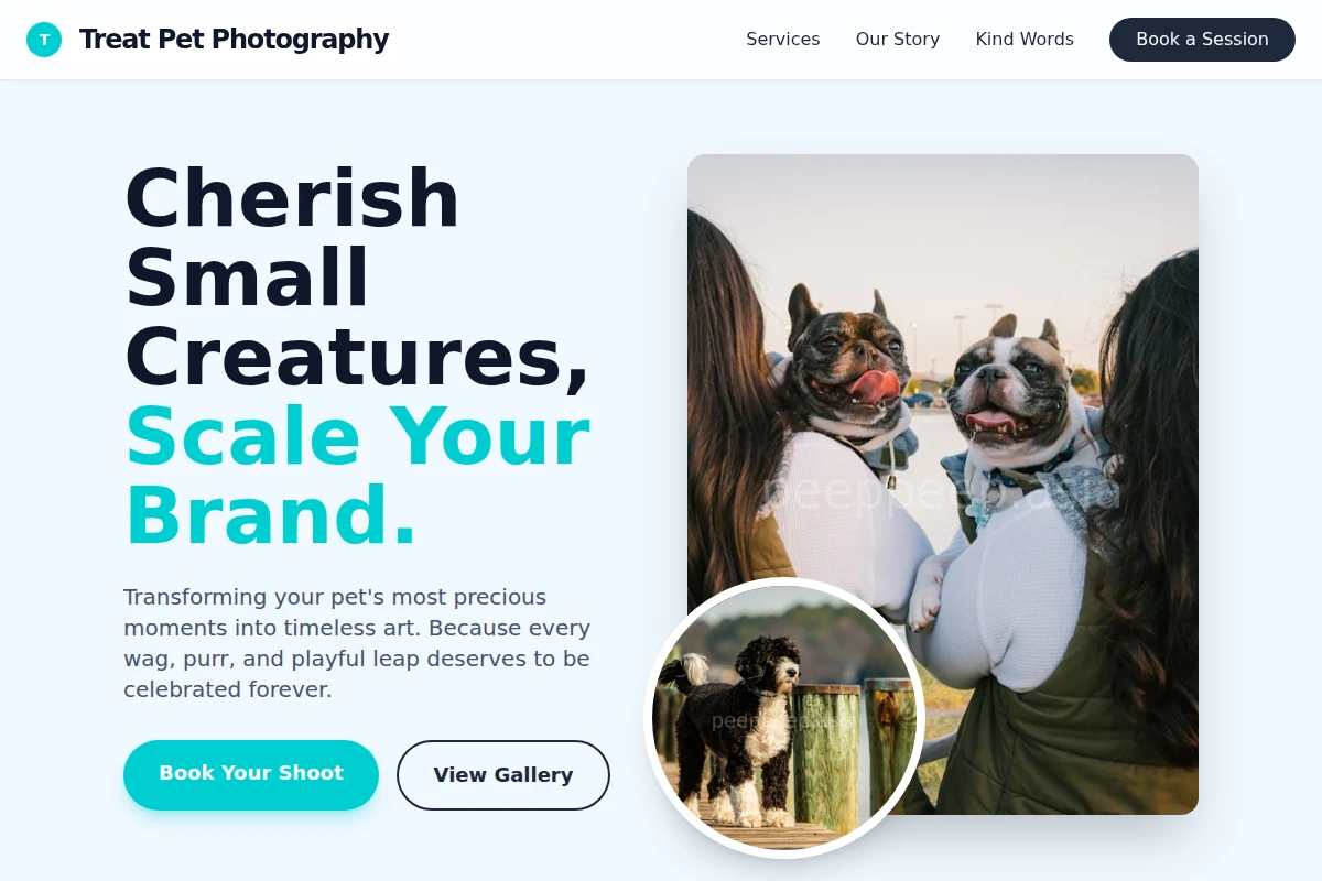 Treat Pet Photography