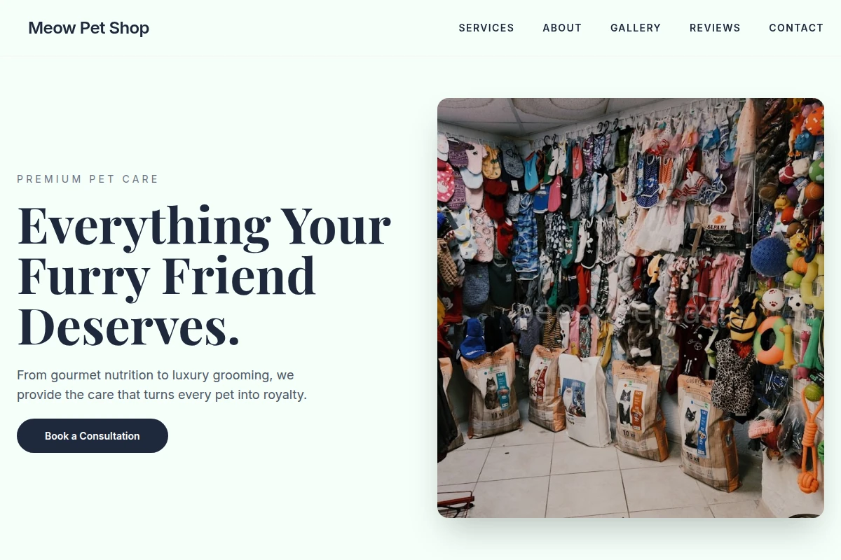 Meow Pet Shop