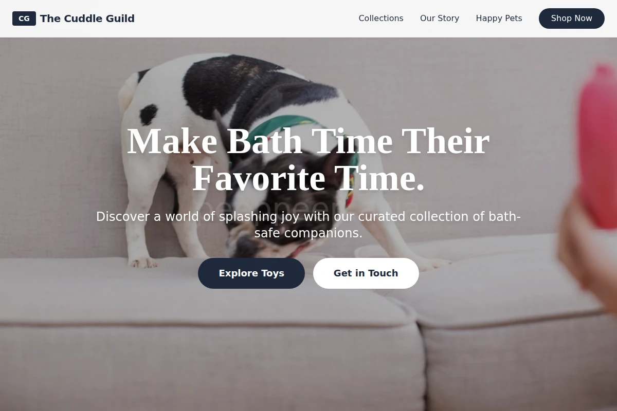 Bath Pet Toys