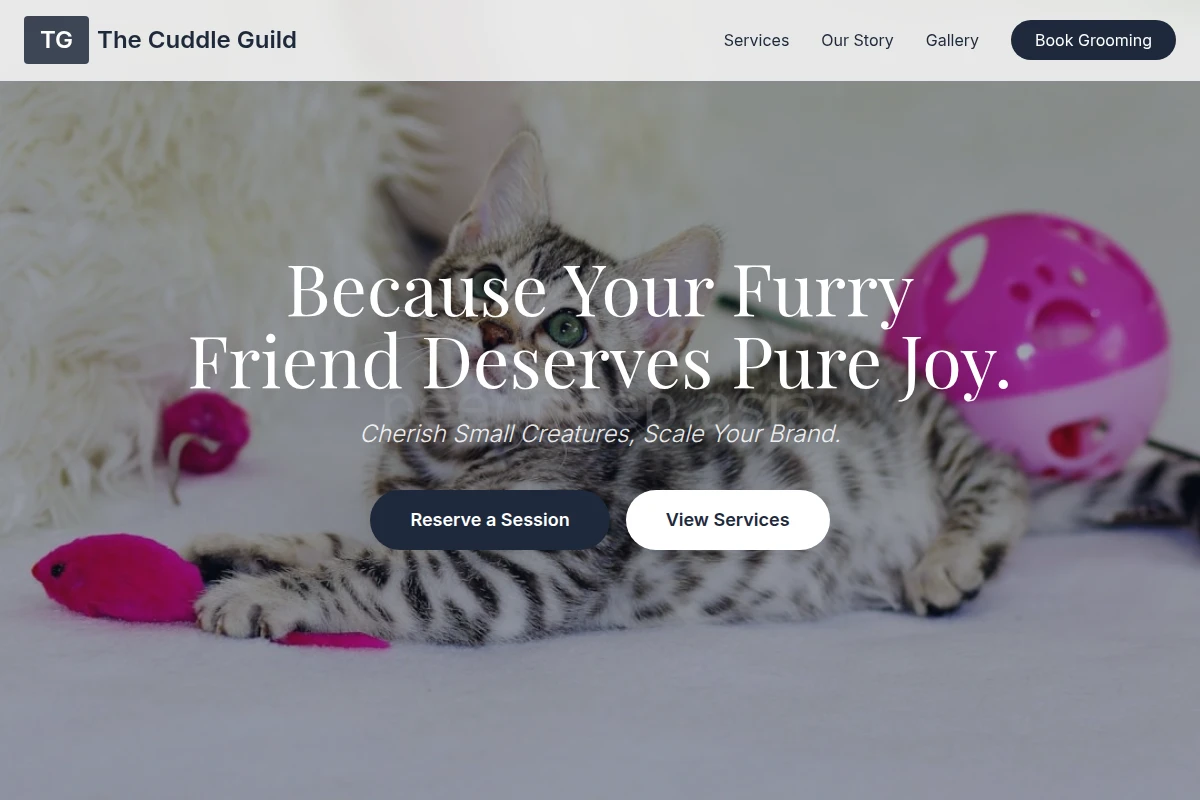 Grooming Pet Toys